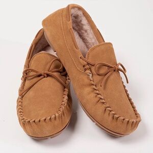 PACAS WOMEN'S ALPACA LINED MOCCASIN SLIPPER - 8 - BRAND NEW WITHOUT BOX